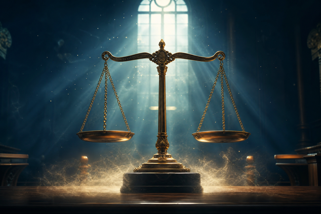 Scales of justice rebalanced after a default judgment debt is vacated and the case
reopens