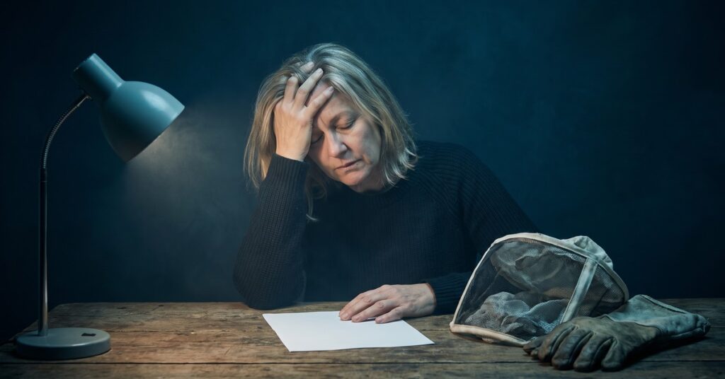 a woman is distress over how to fix a merged credit file.