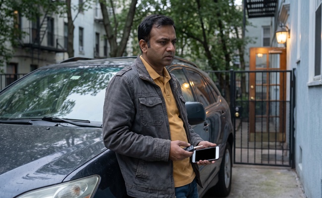 A person borrower deciding whether to sell a car with negative equity