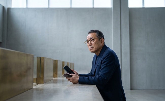 A person reviewing an overdrawn account balance and pending payments without readable screen text.