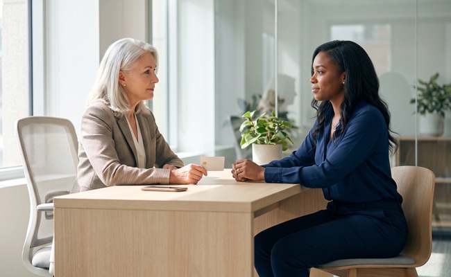 A person comparing replacement banking options after account closure.