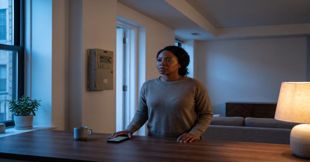 A person reviewing what to do after a utility bill is in collections while protecting essential household priorities.