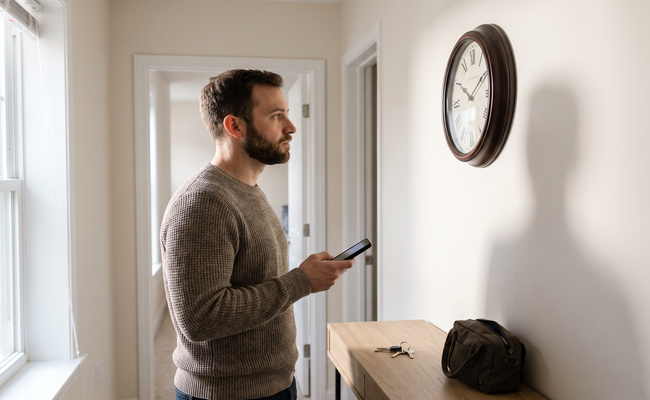 A person adult checks who handles a federal student loan before choosing a next step.