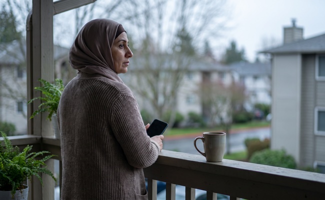 A person adult borrower continues monitoring payments while waiting for student loan relief approval.