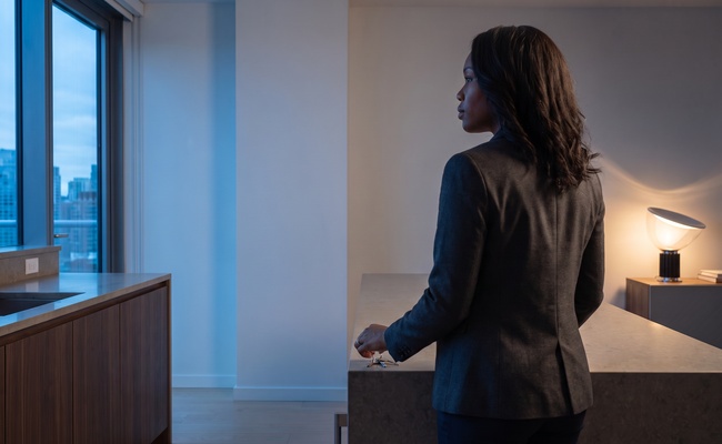 An adult borrower prepares to compare student-loan terms carefully.