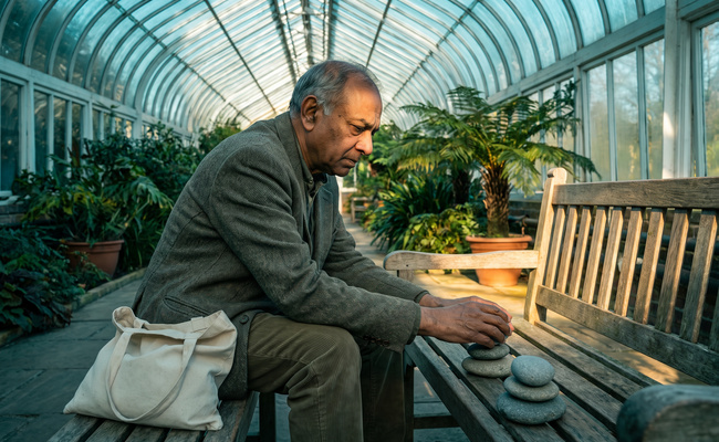 An older adult parent borrower separates loan details before comparing parent plus loan debt relief options.