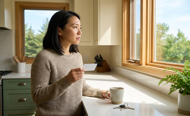 An adult borrower checks whether a federal wage-garnishment process may apply to her situation.