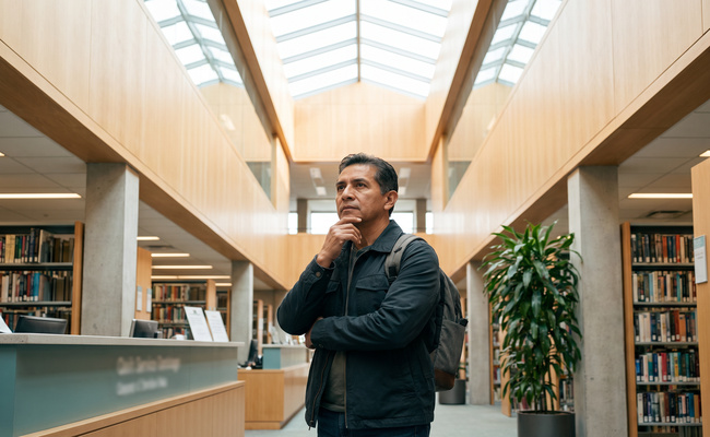 An adult borrower identifies the debt source before reacting to a possible student loan tax refund offset.