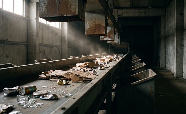 A sorting line separating mixed material, like separating what a creditor may take money from a joint account from what is protected.